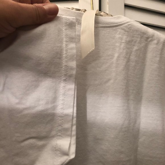 Top Stitch white short sleeve women tee shirt, XL - Picture 5 of 5